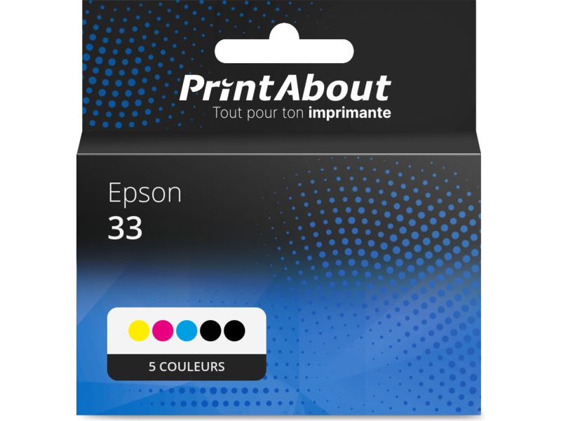 Epson 33 Compatible Cartridge (C13T33374012) - 5-Color Multipack