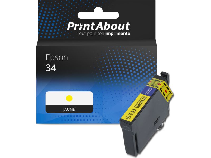 Epson Compatible Cartridge 34 (C13T34644010) - Yellow