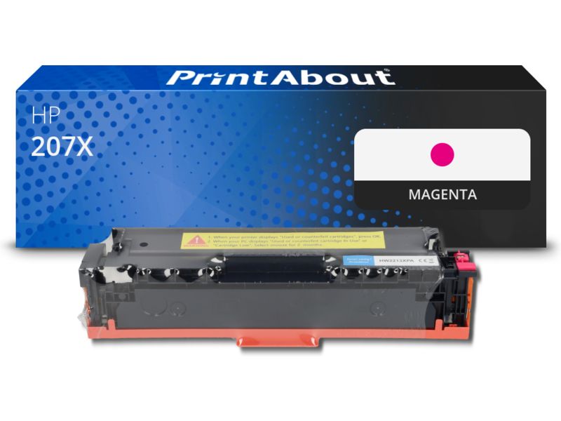 PrintAbout Compatible HP 207X (W2213X) Magenta Toner - High Capacity