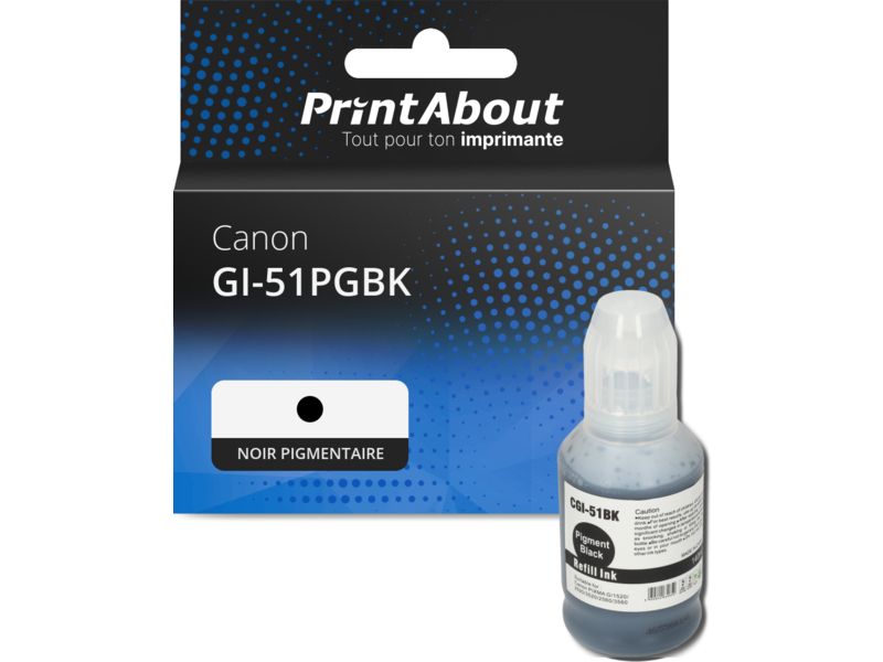 Cartucho de tinta Canon GI-51PGBK Negro pigmento
