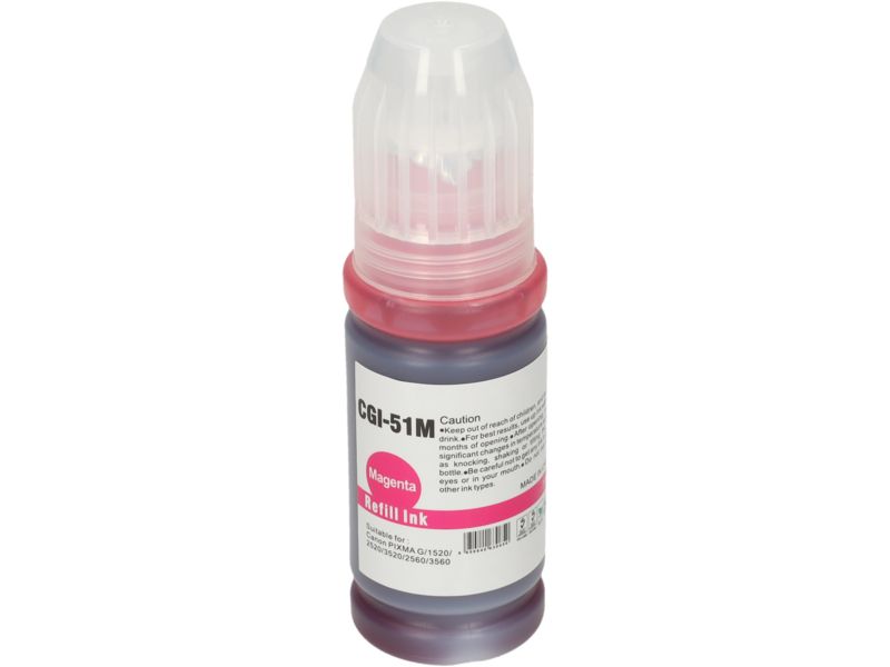 Cartouche d'encre PrintAbout compatible Canon GI-51M - Magenta