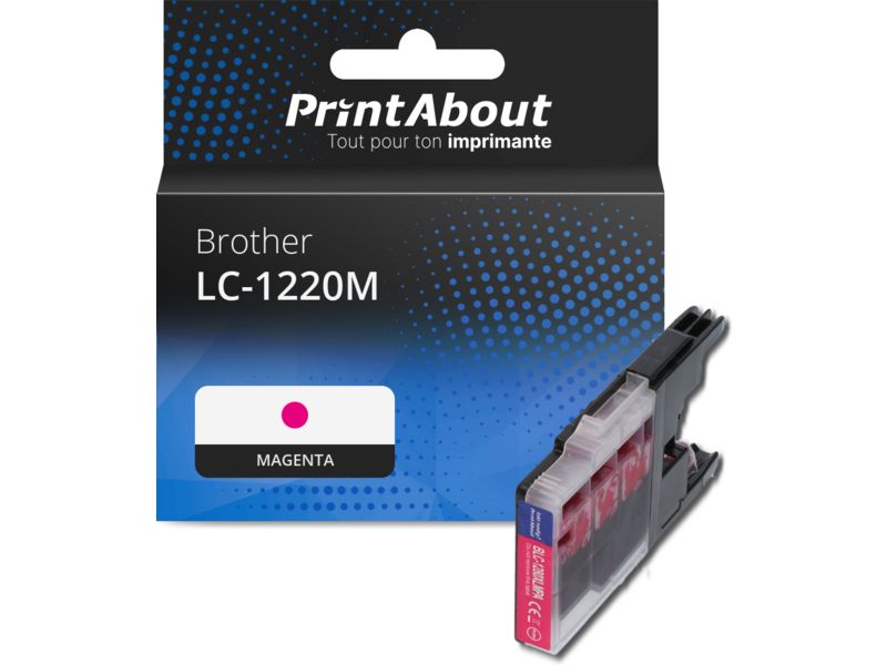Cartucho compatible Brother LC-1220M - Magenta