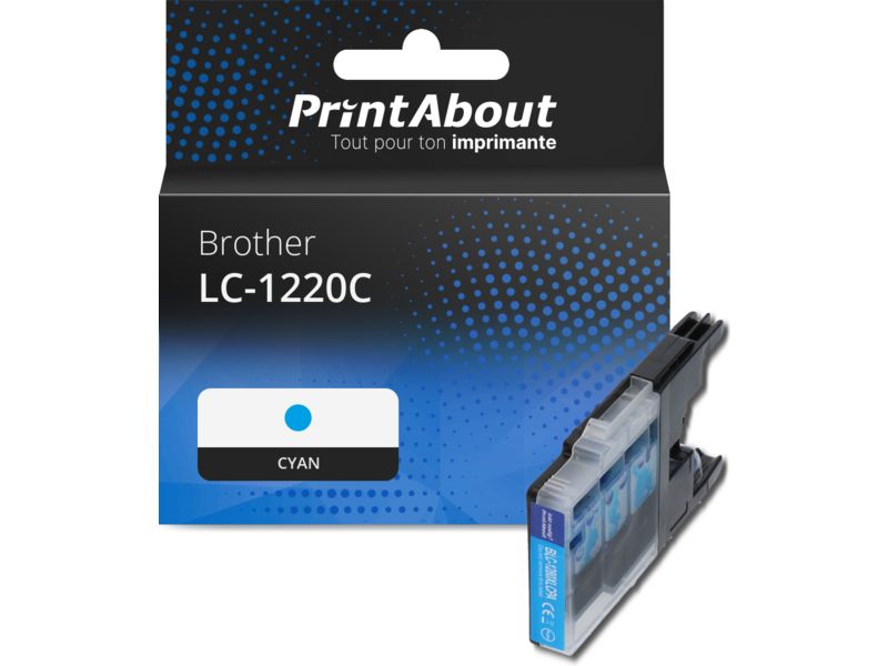 Brother LC-1220C Cyan Ink Cartridge