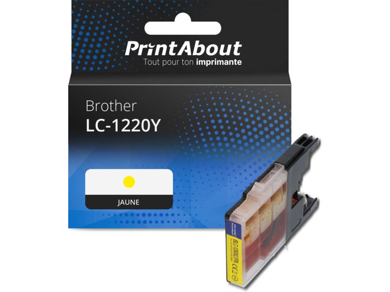 Brother LC-1220Y Yellow Compatible Cartridge