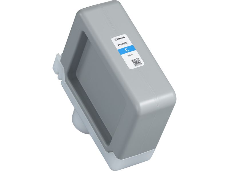 Tinta de impresora Canon PFI-2100C Cian