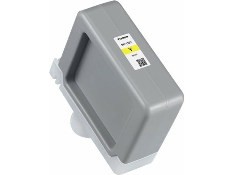 Tinta de inyección Canon PFI-110Y Amarillo