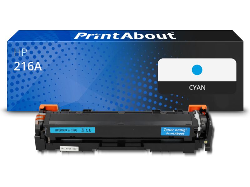 Toner compatible PrintAbout HP 216A (W2411A) - Ciano