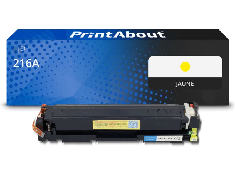 Toner compatible HP 216A (W2412A) Amarillo de PrintAbout