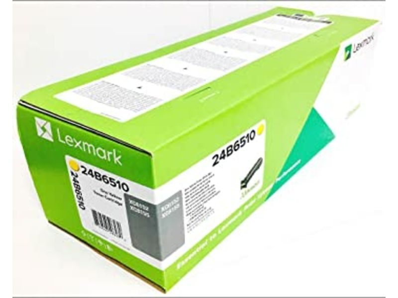 Toner Lexmark Amarillo 24B6510 (24B650)
