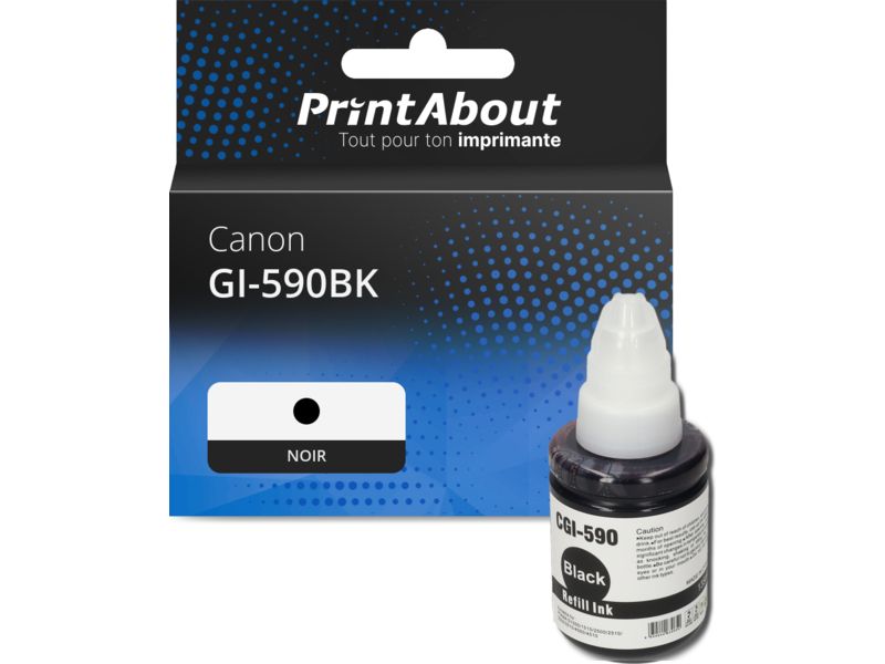 Cartucho de tinta Canon GI-590BK - Negro