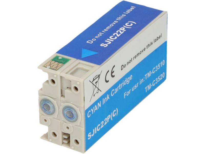 Epson SJIC22P(C) Compatible Cartridge - Cyan