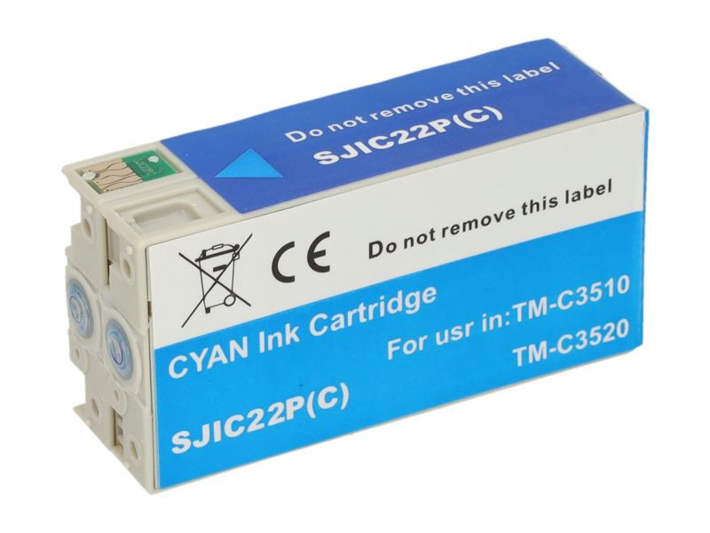 Epson SJIC22P(C) Compatible Cartridge - Cyan