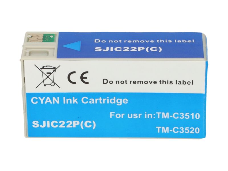 Epson SJIC22P(C) Compatible Cartridge - Cyan