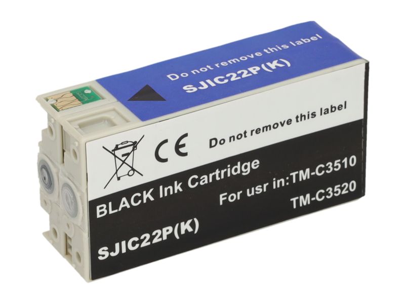 Tinta compatible Epson SJIC22P(K) - Negro