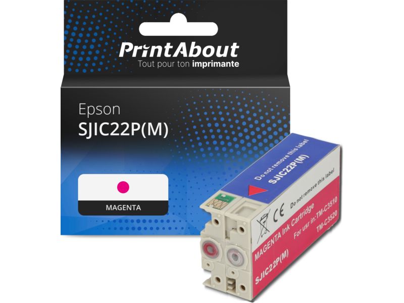 Epson SJIC22P(M) Compatible Cartridge - Magenta