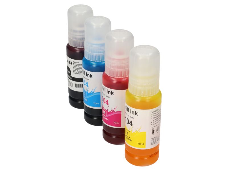 Cartouche compatible Epson 104 (C13T00P14/24/34/440) - Multipack 4 couleurs