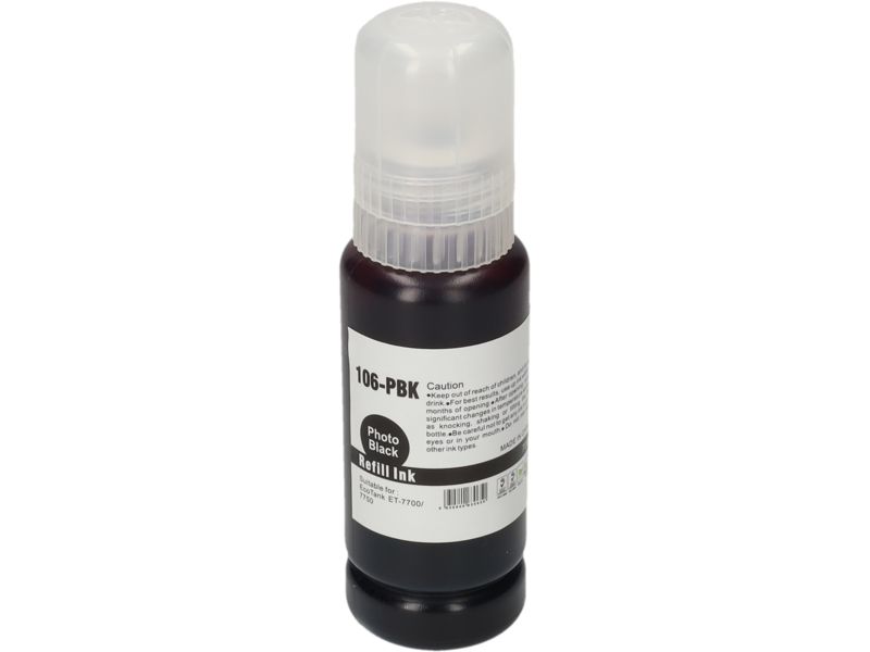 PrintAbout Compatible Epson T00R140 Black Photo Ink Cartridge - 70ml