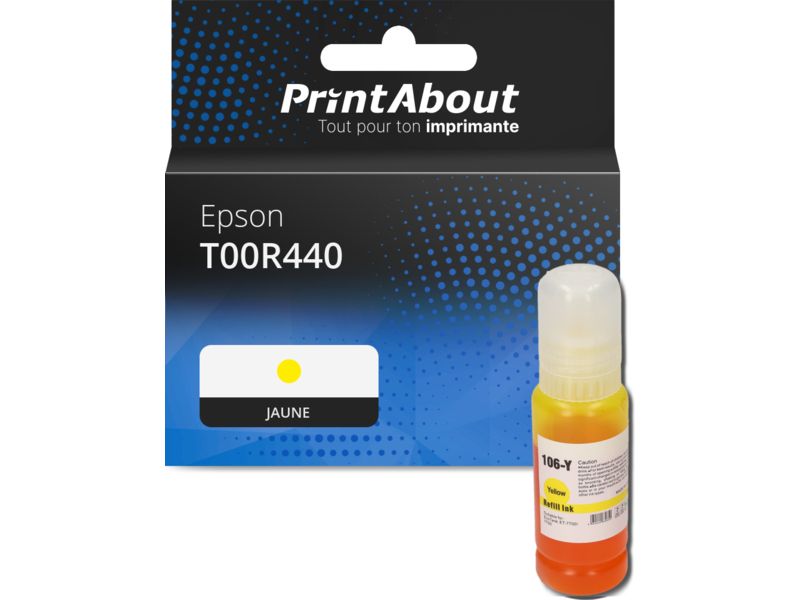 Cartucho compatible Epson T00R440 - Amarillo