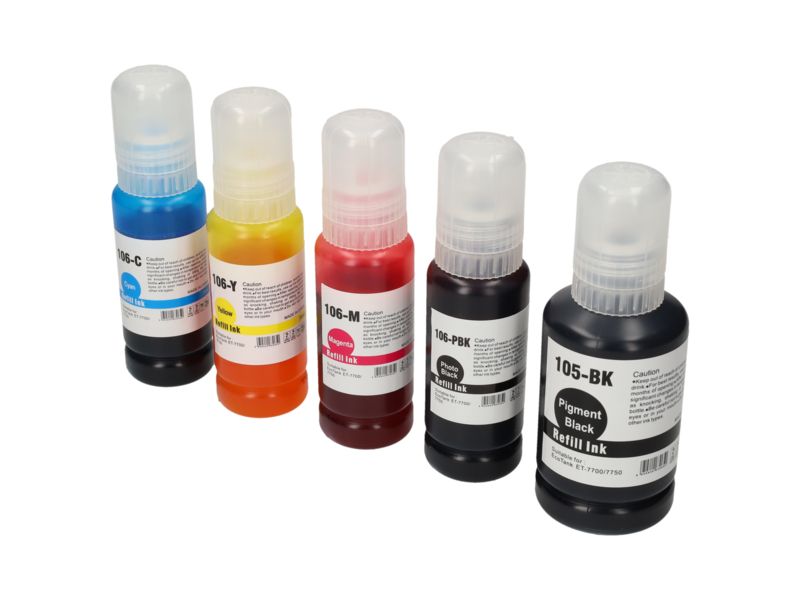 Epson Compatible Ink Cartridge Multipack (5 Colors) - 105