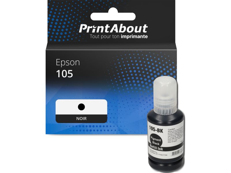Cartouche compatible Epson 105 - Noir (T00Q140)
