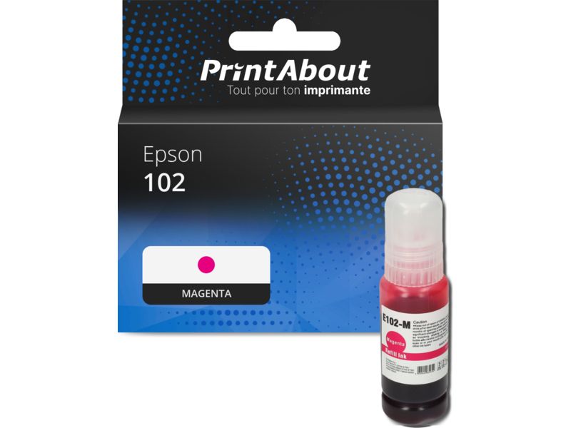 Cartouche compatible Epson T03R340 - Magentă (PrintAbout)