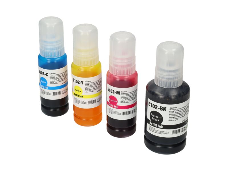 Cartouche compatible Epson 102 - 4 couleurs - Multipack (T03R14/24/34/440)