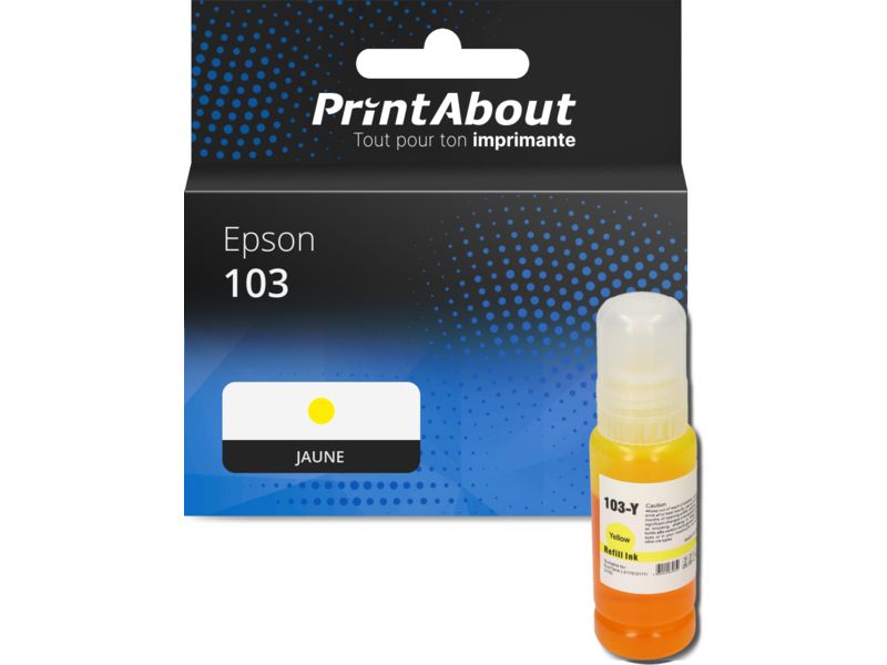 Epson 103 Compatible Cartridge (C13T00S44A) - Yellow