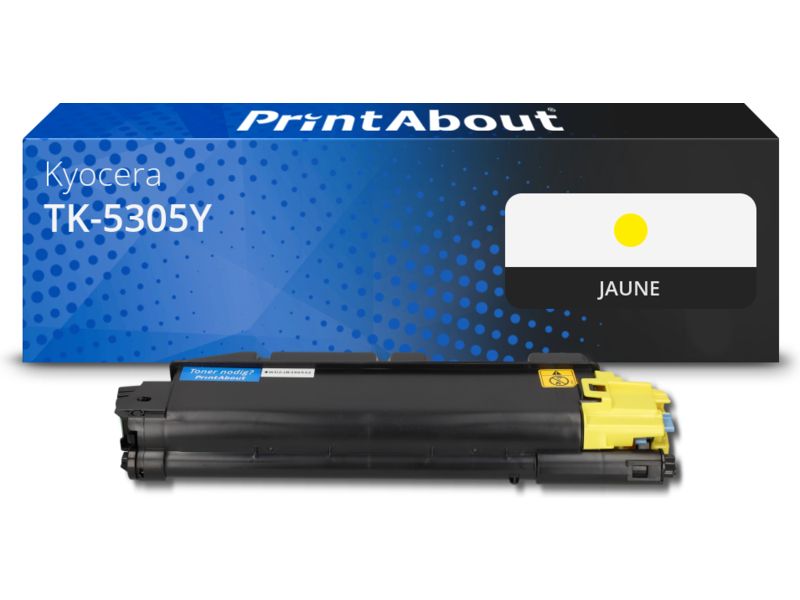 Toner Compatible Kyocera PrintAbout TK-5305Y - Amarillo