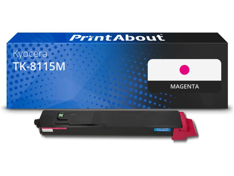 PrintAbout Kyocera TK-8115M Magenta Toner