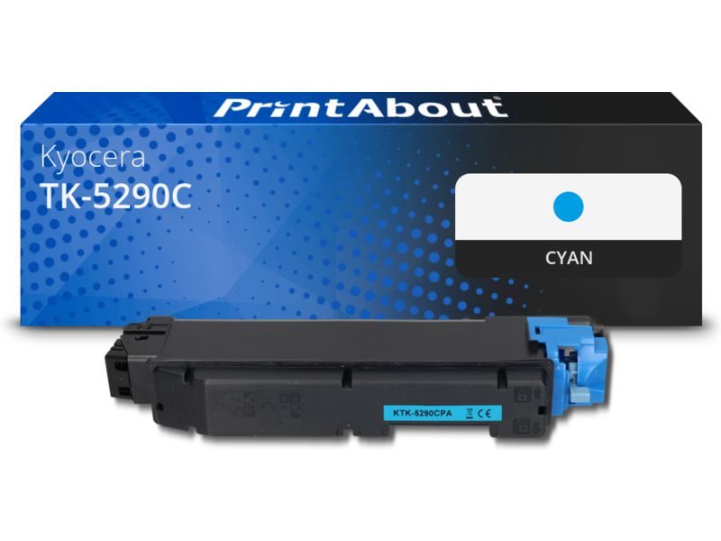 Toner Kyocera Compatible TK-5290C - Ciano (Capacidad: 14,500 páginas)