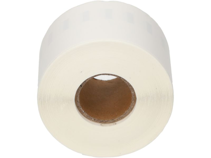 Dymo Compatible Label - (38mm x 190mm) - Black on White