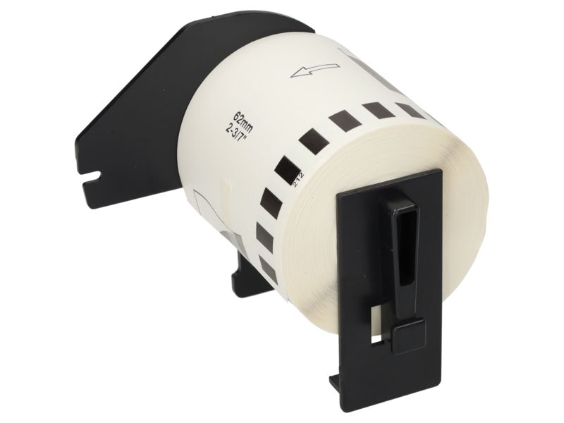 Etiqueta Brother DK-22212 - 62 mm - Negro sobre blanco