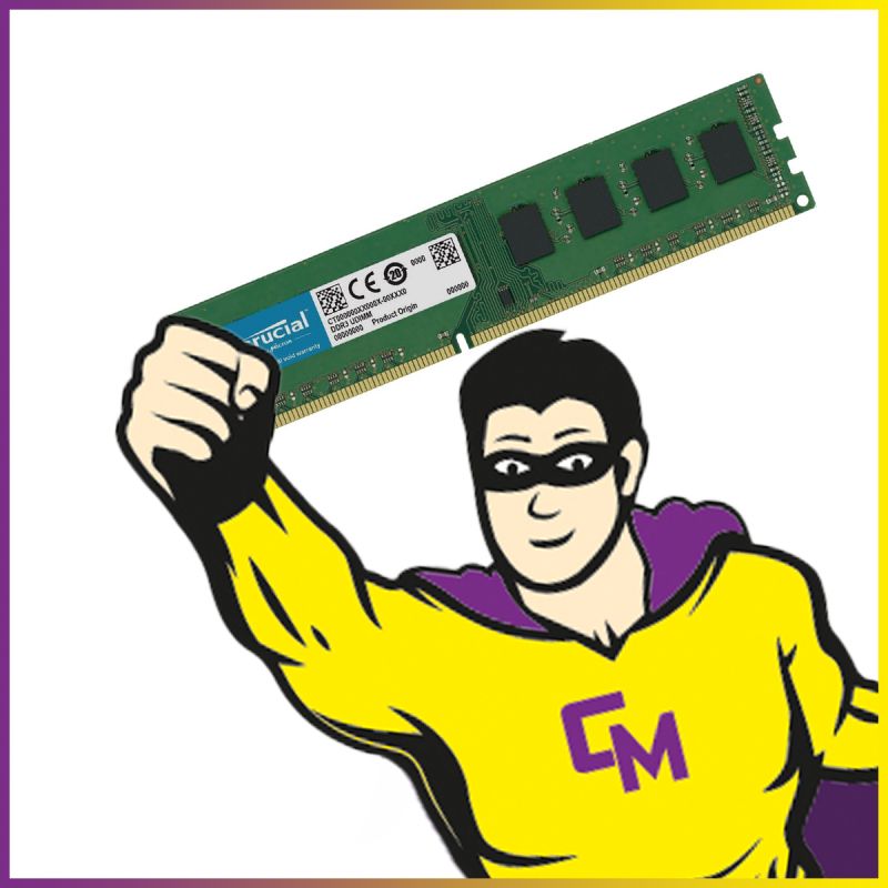 Crucial 2GB DDR3L RAM CT25664BD160B.M8FKD, 1600MHz, CL11