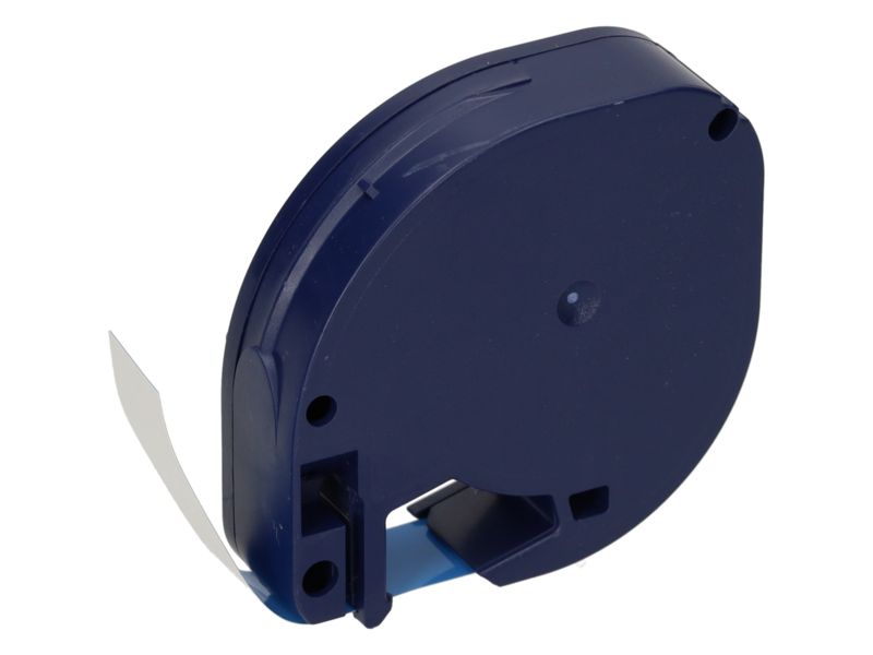 Dymo PrintAbout 12mm Black on Blue Label