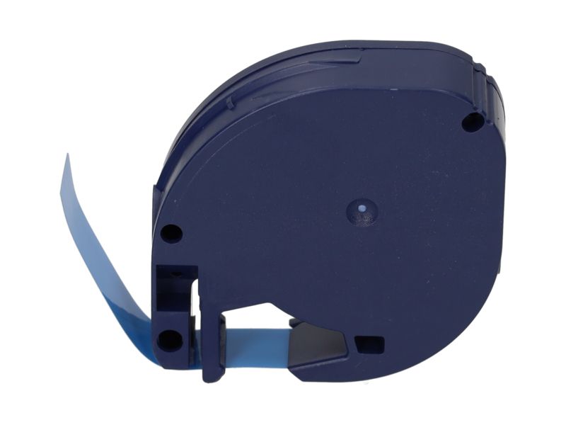 Dymo PrintAbout 12mm Black on Blue Label