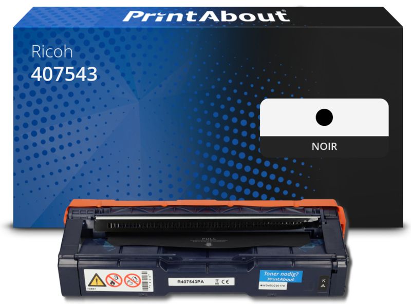 Toner compatible Ricoh PrintAbout (SP C250E) - Noir - Très grande capacité