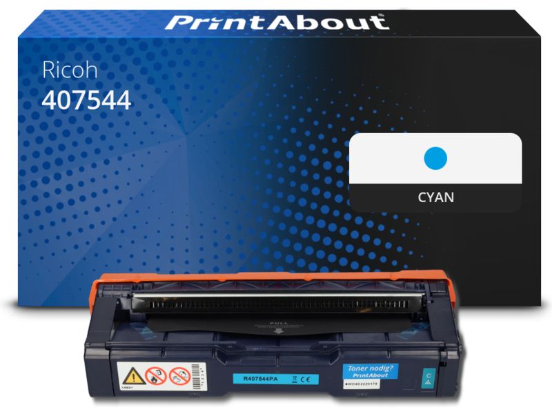 Toner Compatible PrintAbout Ricoh (SP C250E) - Cian - Alta Capacidad