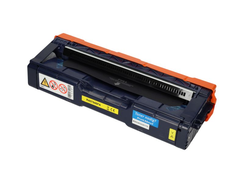 Toner compatible Ricoh PrintAbout 407546 (SP C250E) - Amarillo - Alta capacidad