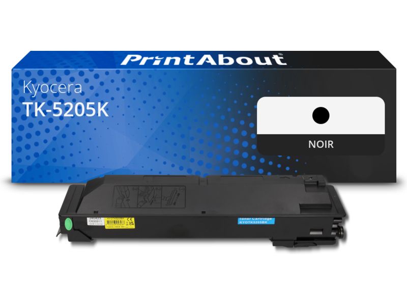 Toner Kyocera TK-5205K Noir par PrintAbout