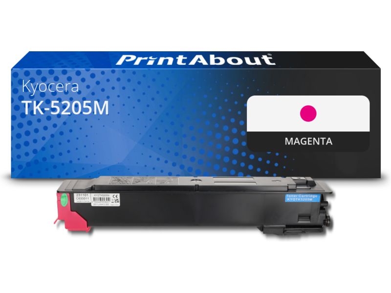 Toner compatible Kyocera TK-5205M - Magenta