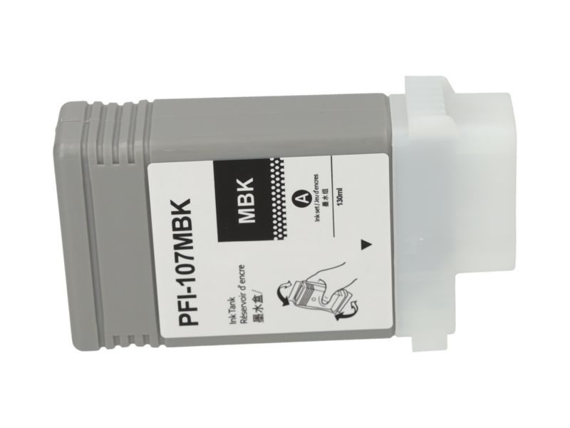 PrintAbout Canon PFI-107MBK Ink Cartridge - Matte Black