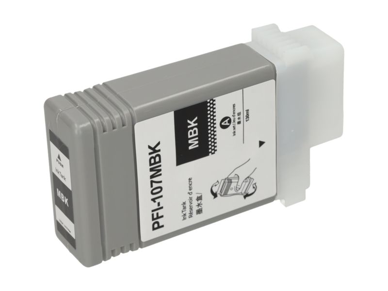 PrintAbout Canon PFI-107MBK Ink Cartridge - Matte Black