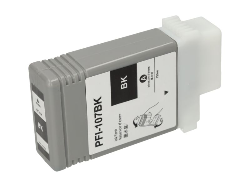 PrintAbout Canon PFI-107BK Ink Cartridge - Black