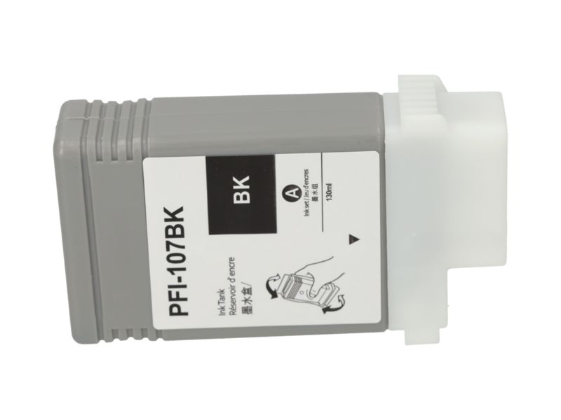PrintAbout Canon PFI-107BK Ink Cartridge - Black