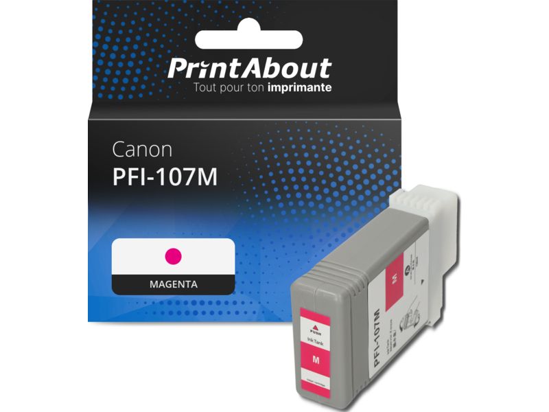 Canon PFI-107M Magenta Ink Cartridge
