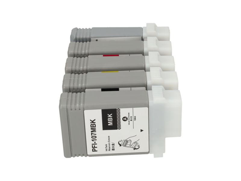Cartouche d'encre compatible PrintAbout Canon PFI-107 - 5 couleurs - Multipack