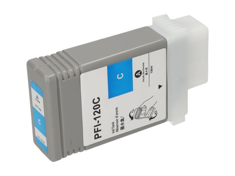 Cartucho de tinta Canon PFI-120C Cian compatible con PrintAbout