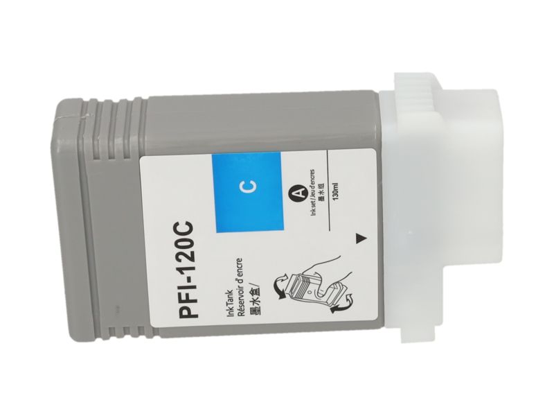 Cartucho de tinta Canon PFI-120C Cian compatible con PrintAbout
