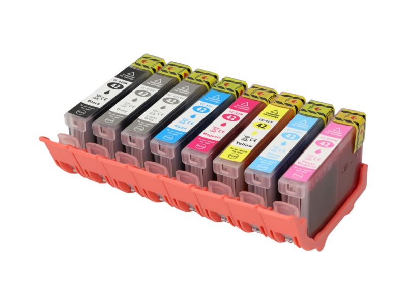 Cartouche d'encre Canon CLI-42 Multipack - 8 couleurs