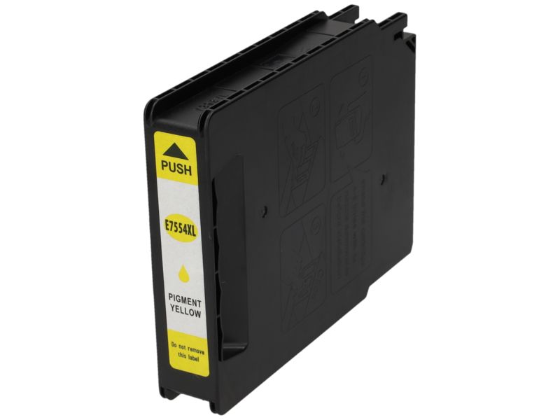 Cartucho compatible Epson T7554 - Amarillo